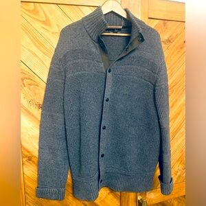 Banana Republic snap high-neck cardigan